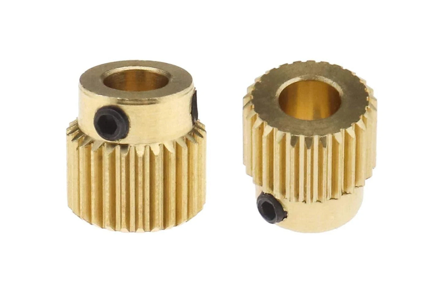 Messing Extruder-Zahnrad: 5mm Bohrung, 26 Zähne für 3D-Drucker – 5 Stück